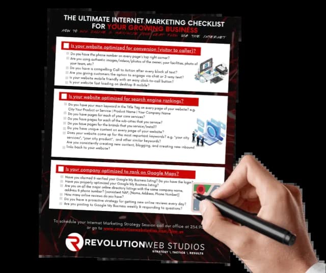 Free marketing growth breakdown checklist